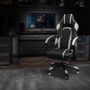 Flash Furniture White Reclining Gaming Chair with Footrest CH-00288-WH-GG